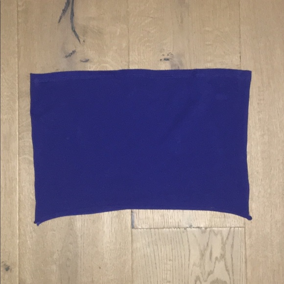 🌚Tub top dark blue ~small🌚 - Picture 2 of 4